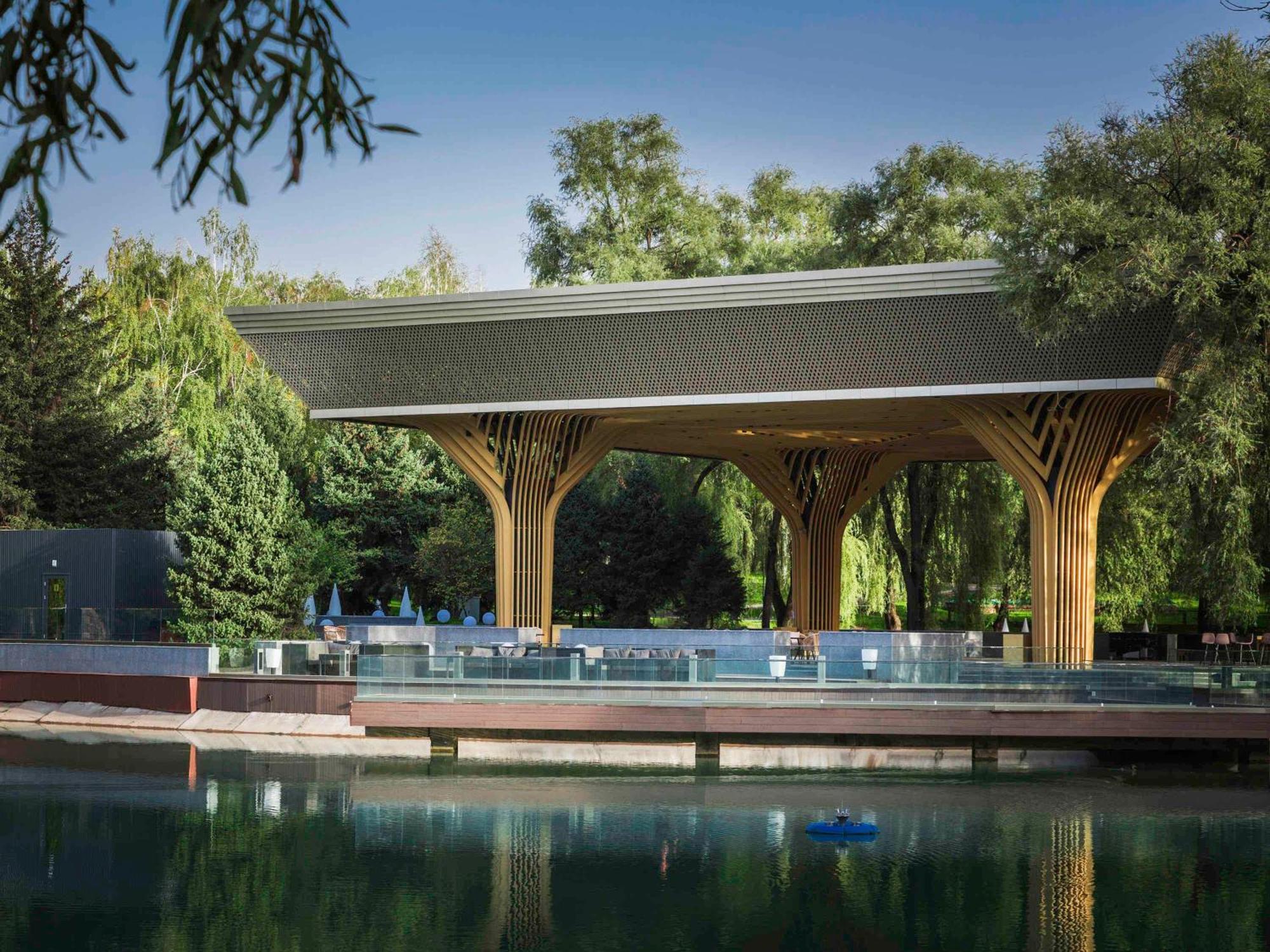 Swissôtel Wellness Resort Alatau Almaty Exterior foto The bandstand